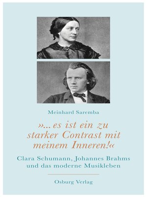 cover image of "... es ist ein zu starker Contrast mit meinem Inneren!"